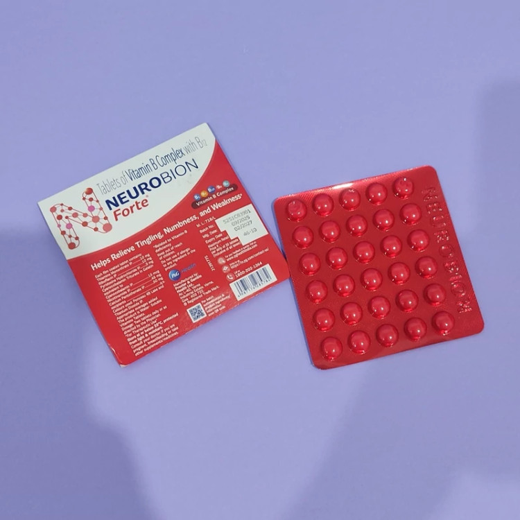قرص ب کمپلکس و ب 12 - ۳۰ عددی -(Neurobion b complex +B12)