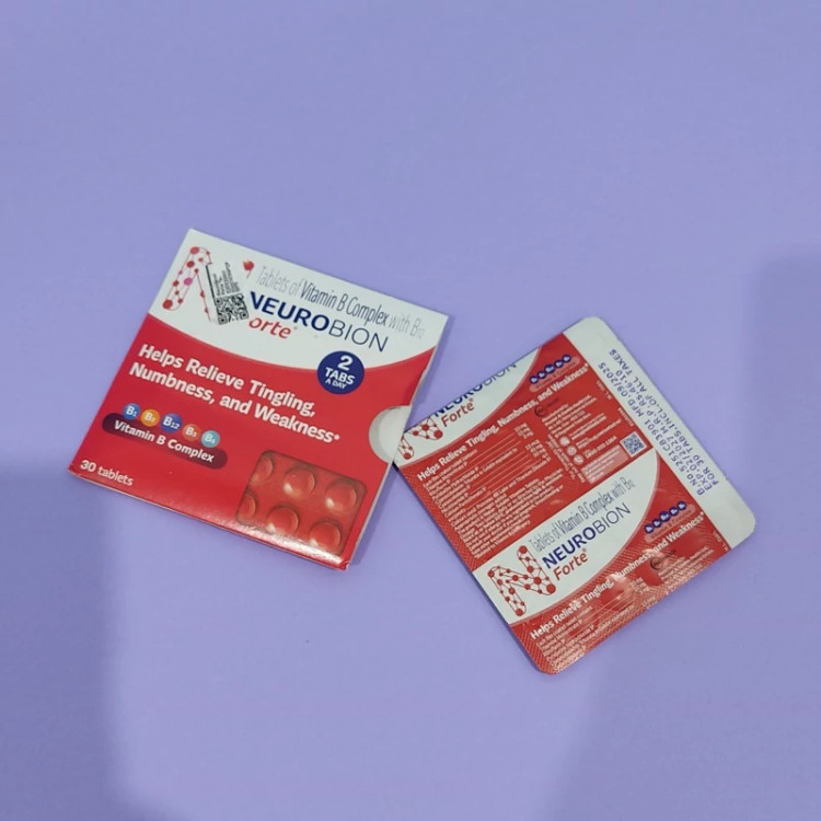 قرص ب کمپلکس و ب 12 - ۳۰ عددی -(Neurobion b complex +B12)