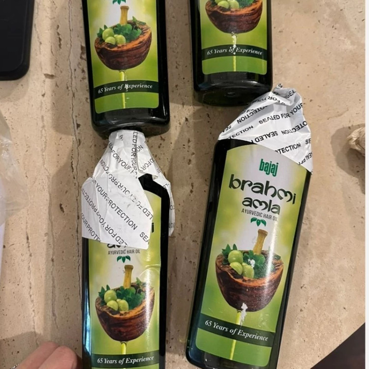 روغن تقویتی آملا براهمی هندی - بجاج اصل - در دو سایز