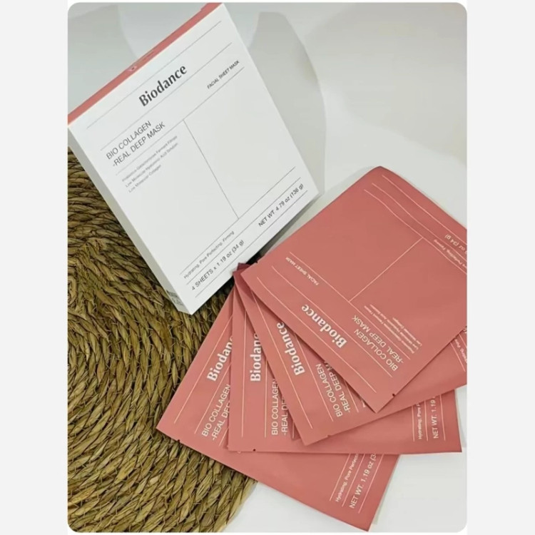 ماسک بیوکلاژن و جوانساز بایودنس کره ای(Biodance)
