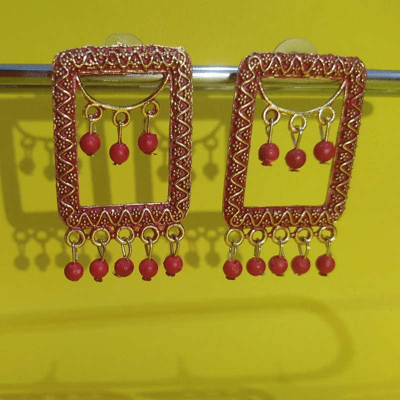 گوشواره هندی طرح یلدایی