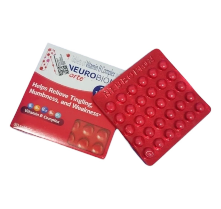 قرص ب کمپلکس و ب 12 - ۳۰ عددی -(Neurobion b complex +B12)