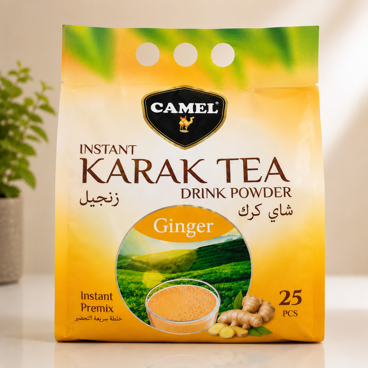 چای کرک camel  با طعم زنجبیل