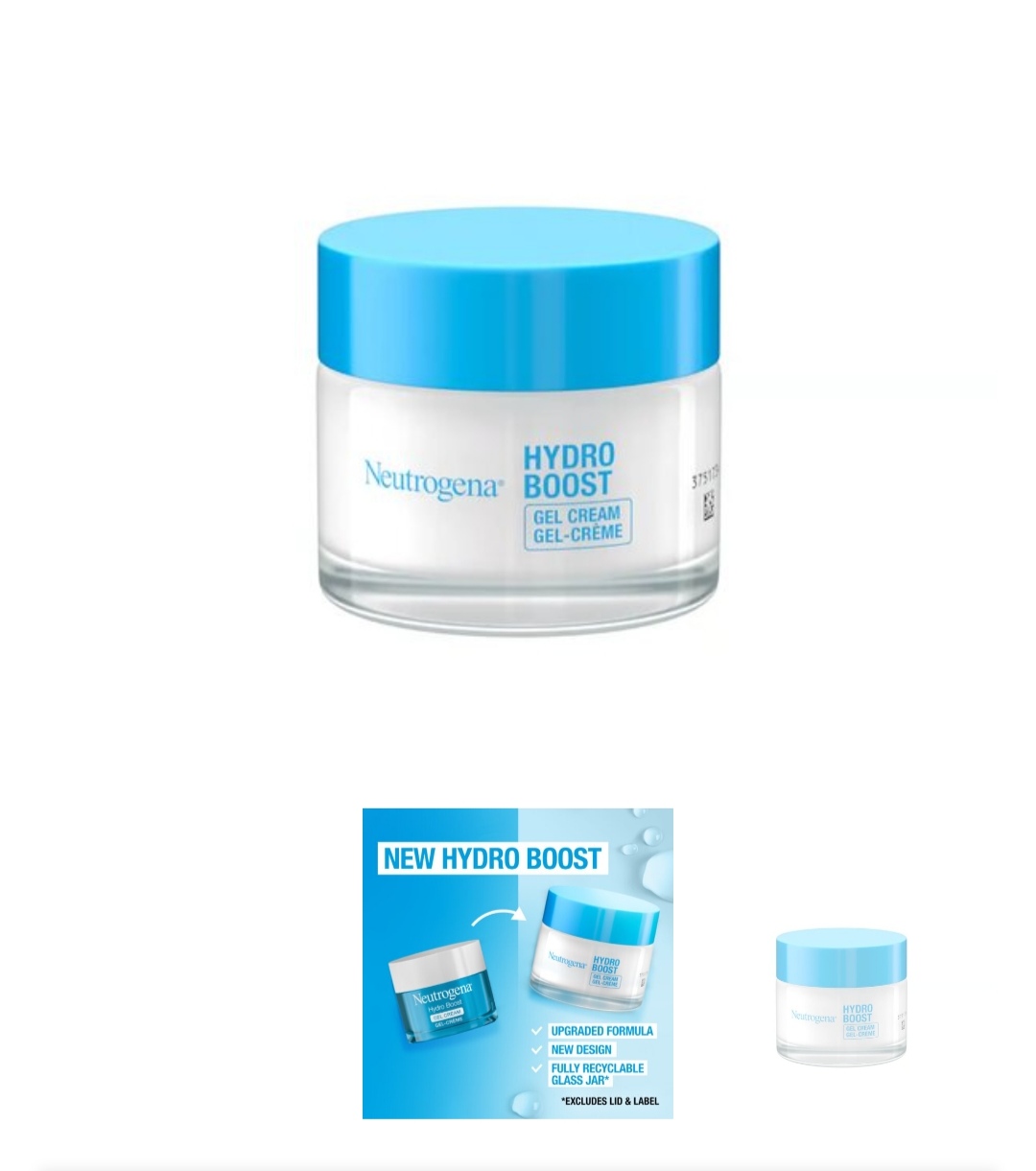 ژل کرم HYDRO BOOST نوتروژینا 50میل فرانسوی