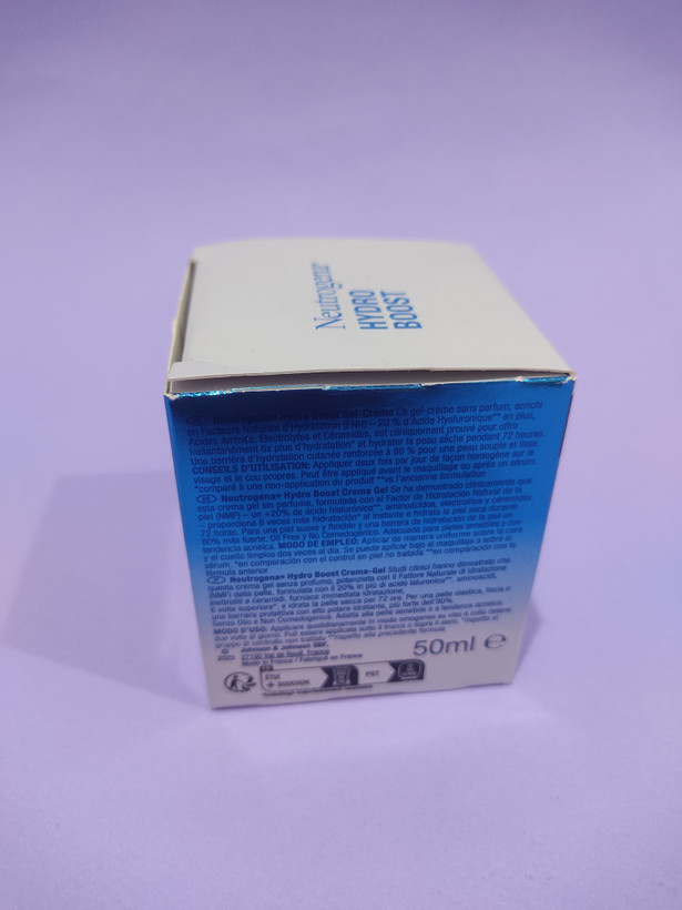 ژل کرم HYDRO BOOST نوتروژینا 50میل فرانسوی