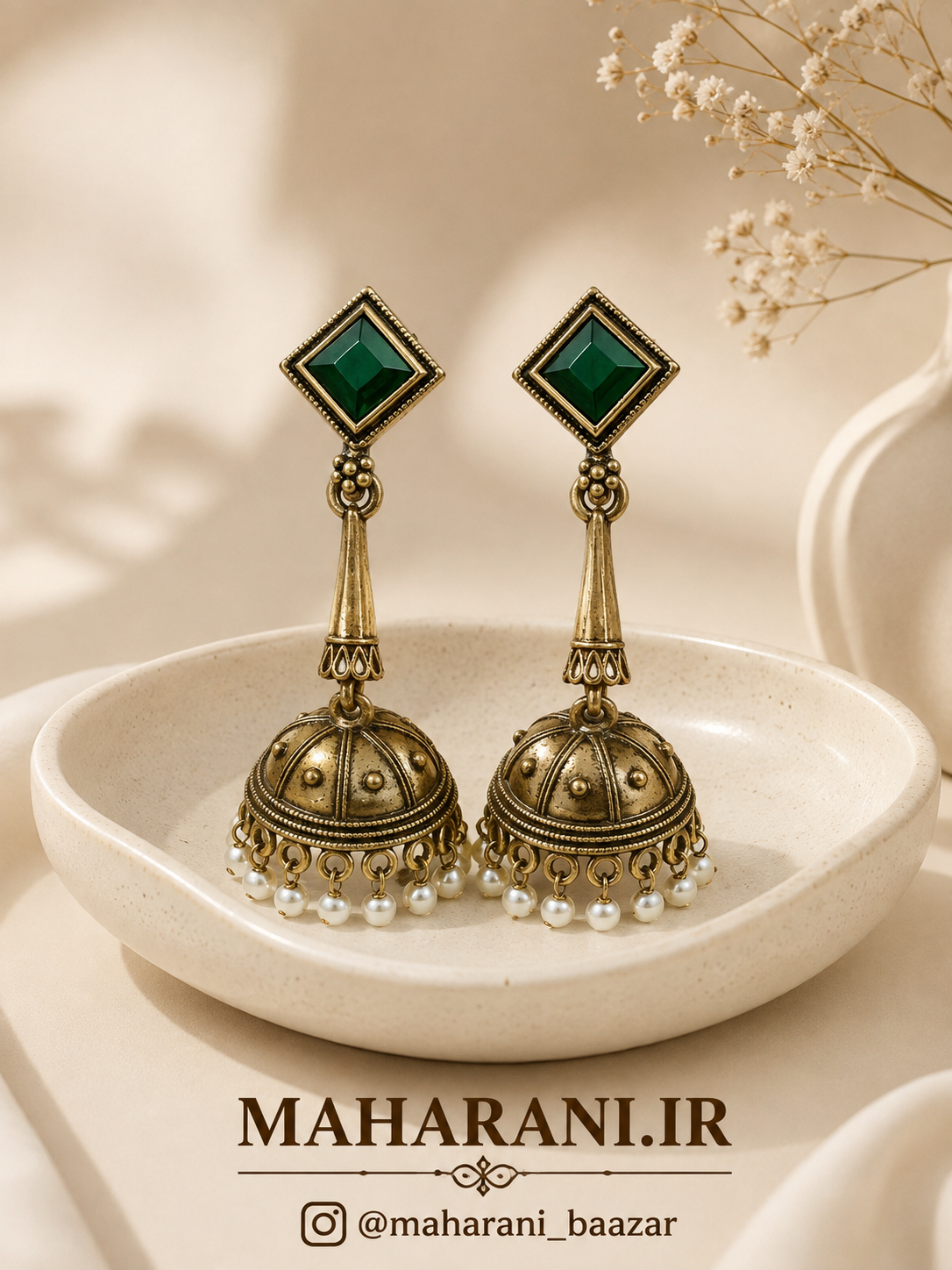 گوشواره هندی جومکا ۲